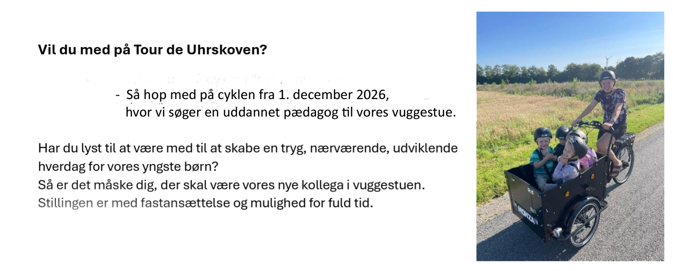 Stillingsannonce